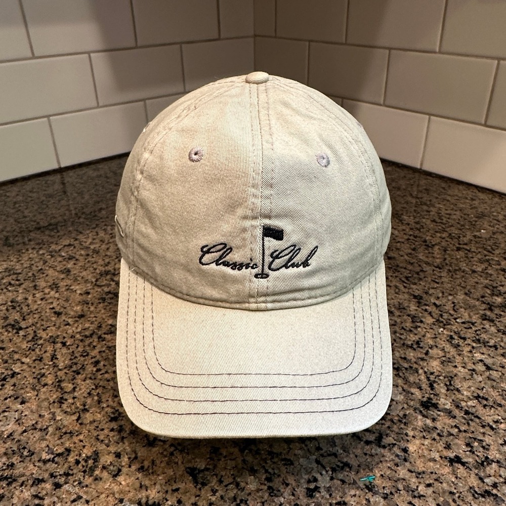 Troon Golf Classic Club Baseball Cap Men's Adjustable Khaki Palm Desert CA Hat